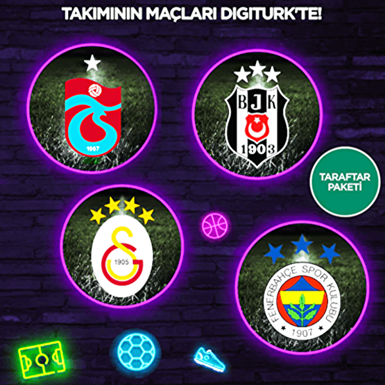 Digiturk 4 Büyükler Taraftar (Bjk-Fb-Gs-Ts) Paketi Modüllü Uydu Alıcıları Fiyatı