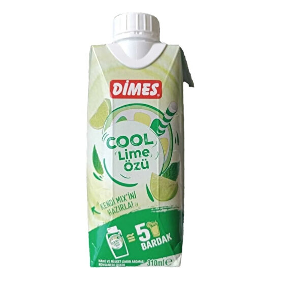 Dimes Cool Lime Özü 310 ml / Cool Lime Şurubu