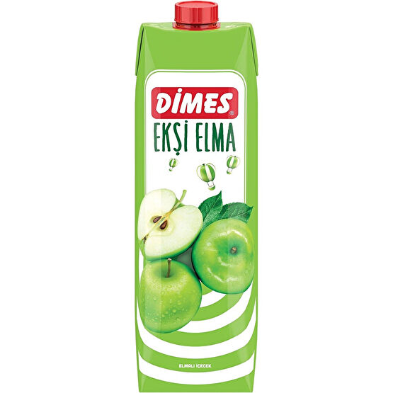 Dimes Ekşi Elma 1 Litre Tetra Paket Limonata ve Meyve suyu Fiyatı