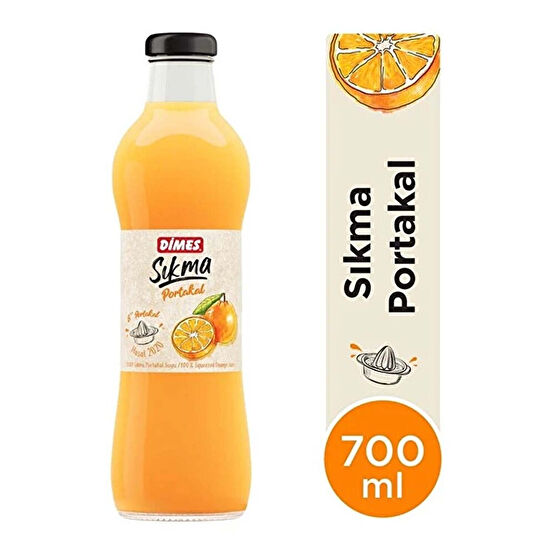 Dimes Sıkma Portakal 700 ml Cam Limonata ve Meyve suyu Fiyatı