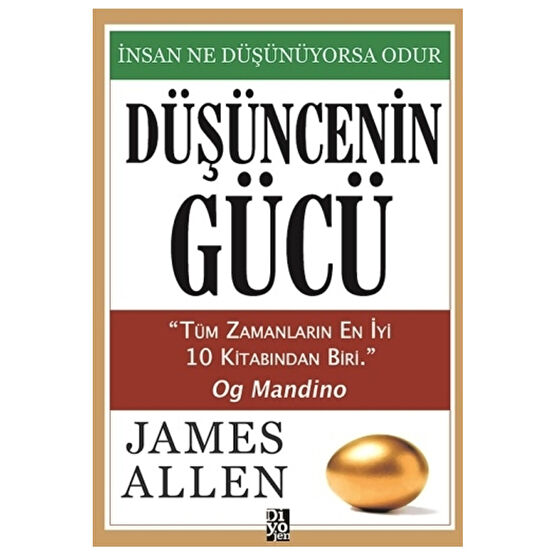 Diyojen Yayıncılık Düşüncenin Gücü Kişisel Gelişim Kitapları Fiyatı
