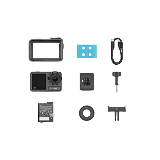 DJI Osmo Action 4 Standart Combo Aksiyon Kamera Aksiyon Kameralar Fiyatı