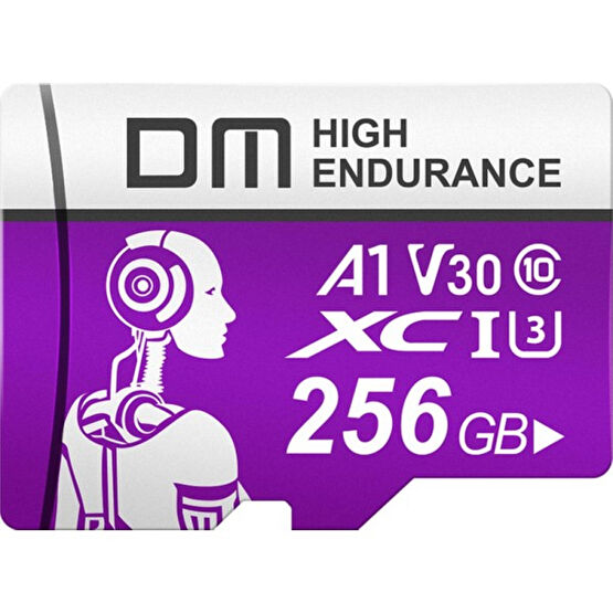 Dm 256GB Class 10 A1 V30 95MB/S Micro Sd Hafıza Kartı - 256 GB Hafıza Kartları Fiyatı
