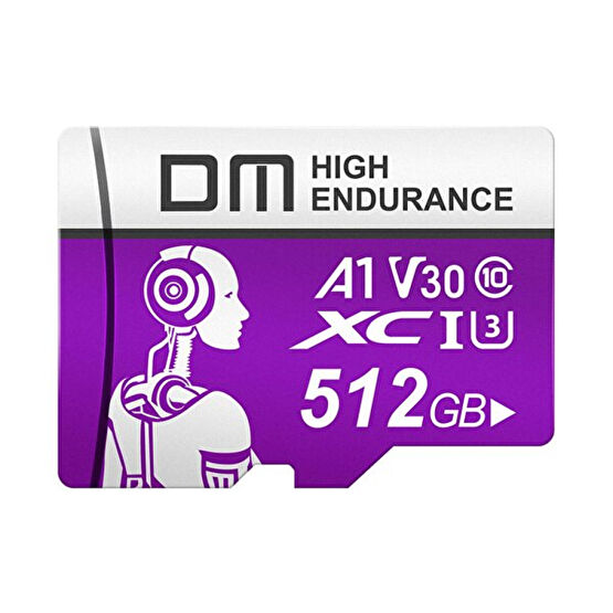 DM 512 GB Class 10 A1 V30 95 MB/s Micro SD Hafıza Kartı Hafıza Kartları Fiyatı