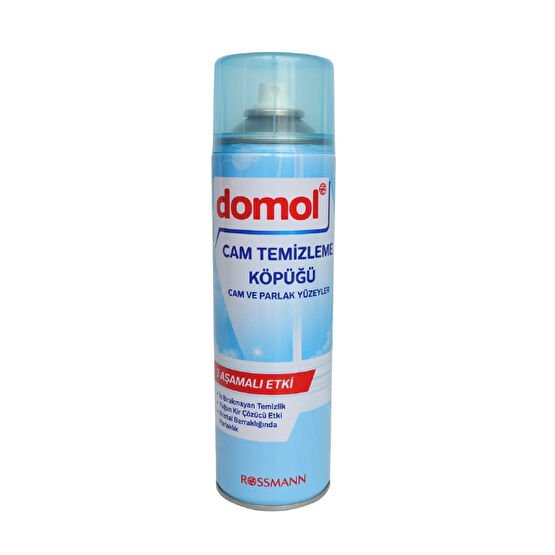 DOMOL Cam Temizleme Köpüğü Cam Ve Parlak Yüzeyler 500 Ml Parlatıcı ve Temizleyiciler Fiyatı
