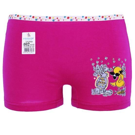 Dondeza 402 Kız Çocuk Baskılı Boxer