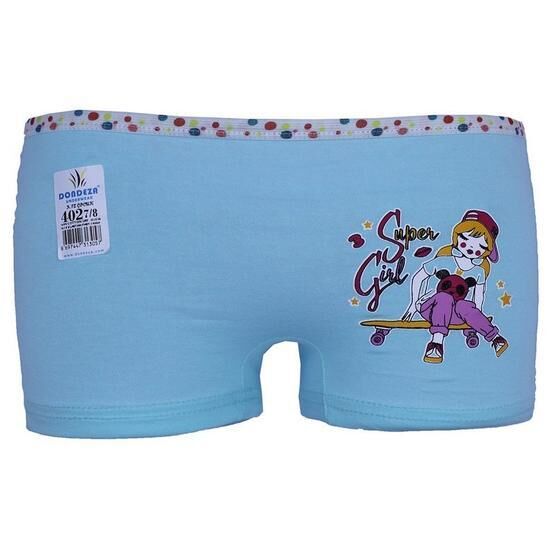 Dondeza 402 Kız Çocuk Baskılı Boxer