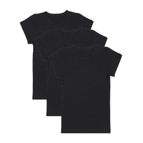 Donella 7971-1 3'lü Erkek Çocuk Kısa Kollu Atlet