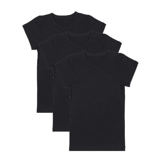 Donella 7971-1 3'lü Erkek Çocuk Kısa Kollu Atlet