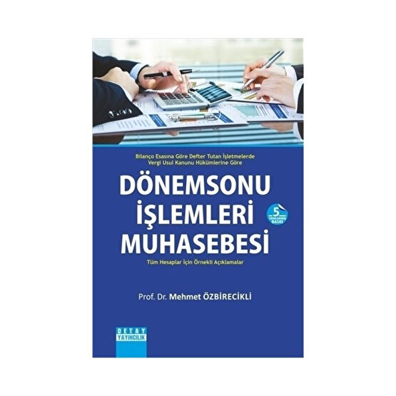 Dönemsonu İşlemleri Muhasebesi-Mehmet Özbirecikli Muhasebe Finans Kitapları Fiyatı