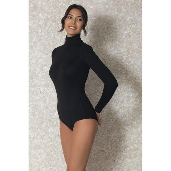 Doreanse 12407 Doğal Modal Boğazlı Kollu Body