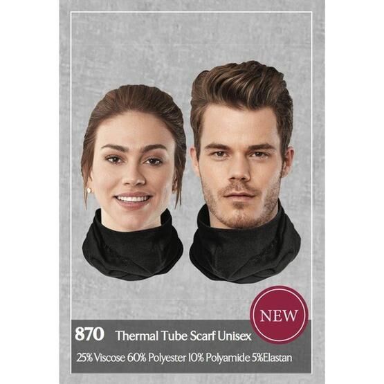 Doreanse 870 Siyah Unisex Yetişkin Termal Atkı Unisex Atkı Fiyatı