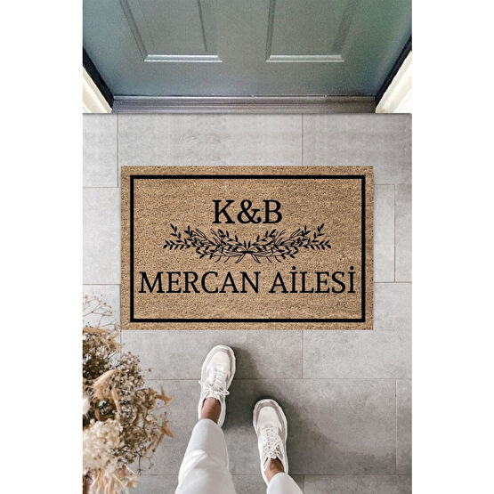 Dormot Home Modern Dijital Baskı - Kişiye Özel Tasarım Paspas 70x45cm - Çeyiz Kapi Onu Paspasi 45 x 70 Beden Paspas Fiyatı