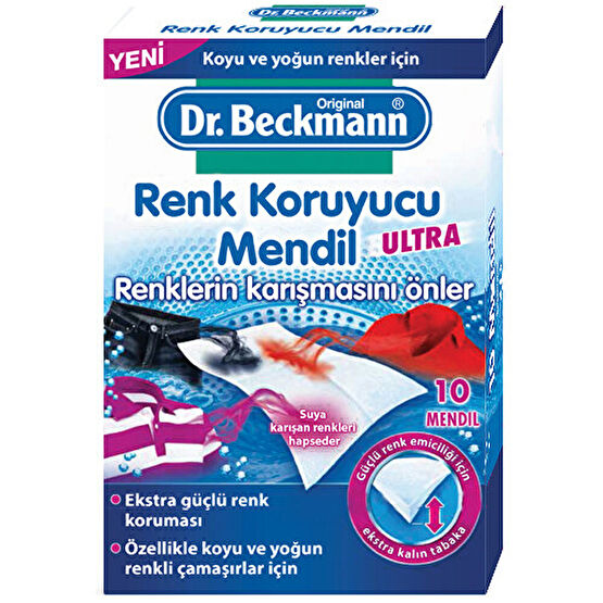 Dr. Beckmann Aktif Beyazlatıcı Mendil 10 Adet Çamaşır Makinesi Ürünleri Fiyatı