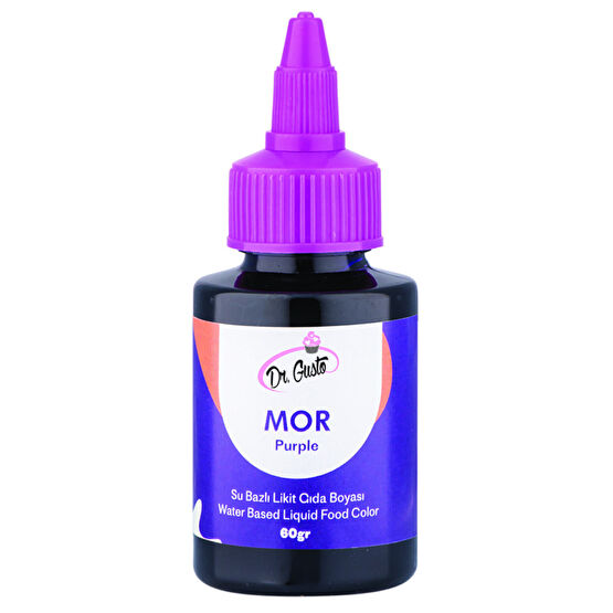 Dr. Gusto Su Bazlı Likit Mor (60 Gr)