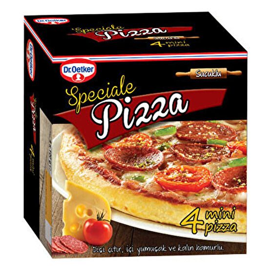 Dr. Oetker Speciale Sucuklu Mini Pizza Mini 4'lü Dondurulmuş Gıda Fiyatı