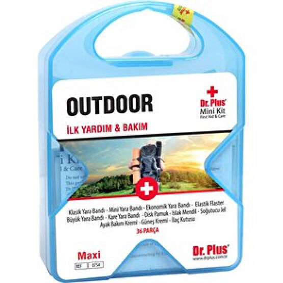 Dr Plus Outdoor İlk Yardım Ve Bakım Kiti Minikit 14 Ürün 36 Parça Ecza & Malzeme Dolabı Fiyatı