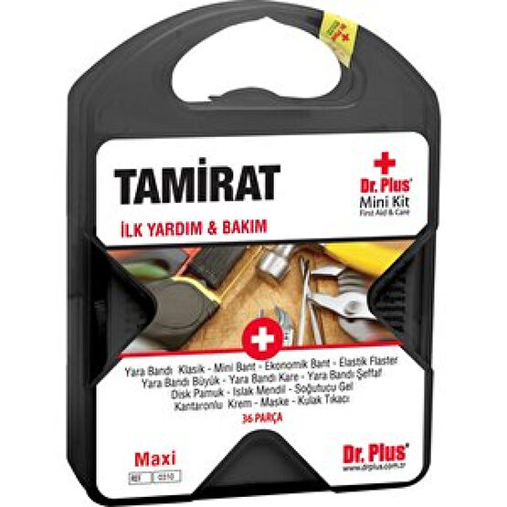 Dr Plus Tamirat İlk Yardım Ve Bakım Kiti Minikit 36 Parça Ecza & Malzeme Dolabı Fiyatı