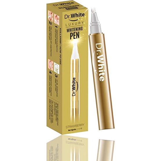 Dr. White Çilek Aromalı Diş Beyazlatıcı Kalem 2 ml Diş Beyazlatıcılar Fiyatı