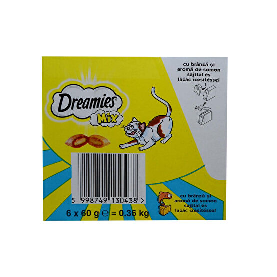 Dreamies Kedi Ödül Maması 60 gr Somon & Peynirli