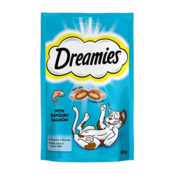 Dreamies Kedi Ödül Maması 60 gr Somonlu