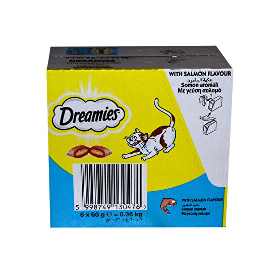 Dreamies Kedi Ödül Maması 60 gr Somonlu