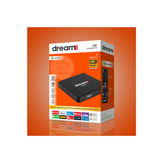 Dreamstar İ1 6K Android Tv Box (android 12 ) Medya Oynatıcı / Player Fiyatı