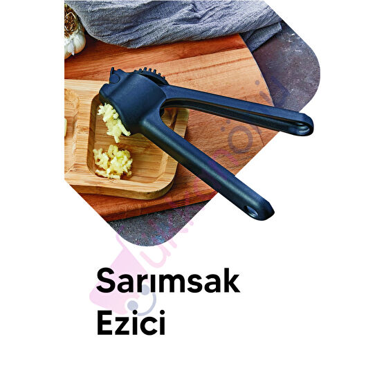 Dükkanönü Yuvarlak Şekil Sarımsak Ezici Pres Hazneli Sarımsak Rendesi Kp-129 Mutfak Gereçleri Fiyatı