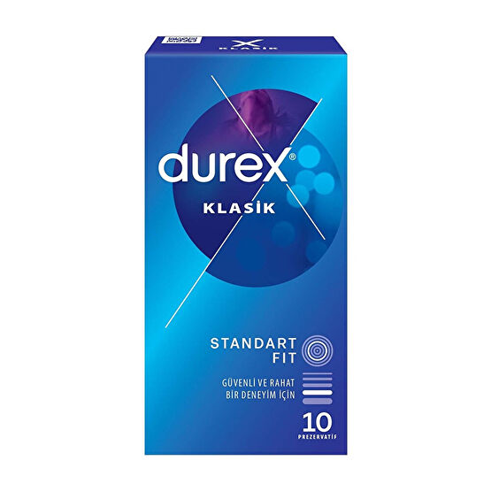 Durex 10'lu Klasik Prezervatif Prezervatif / Kondom Fiyatı