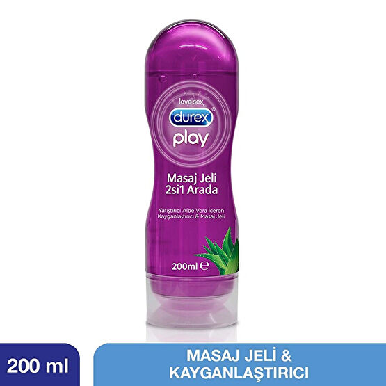 Durex Masaj Jeli Ve Kayganlaştırıcı Play Aloa Vera 200 ml Prezervatif / Kondom Fiyatı