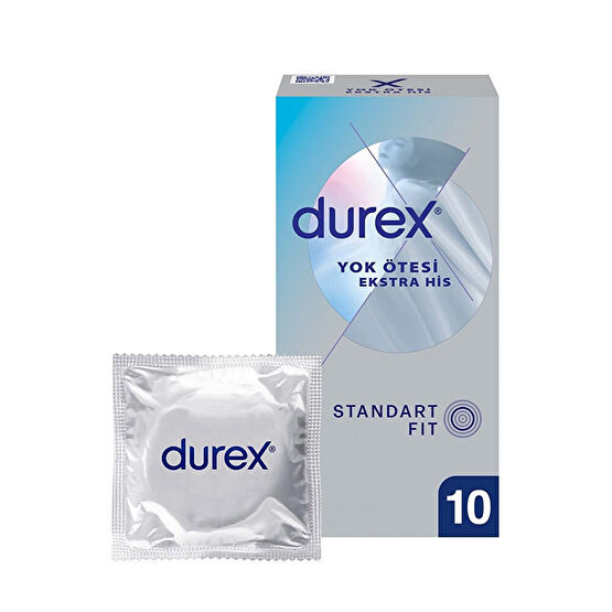 Durex Yok Ötesi Ekstra Hisset Prezervatif 10'lu Prezervatif / Kondom Fiyatı