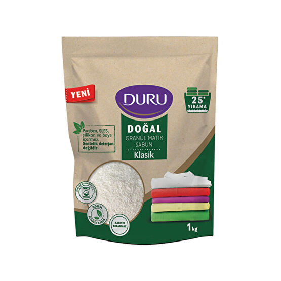 Duru Klasik Granül Matik 25 Yıkama Sabun 1 kg