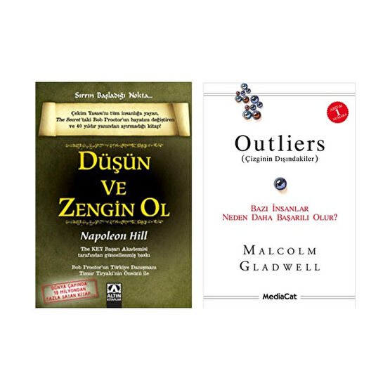 Düşün ve Zengin Ol - Outliers ( Çizginin Dışındakiler ) Başarı Kitapları Fiyatı