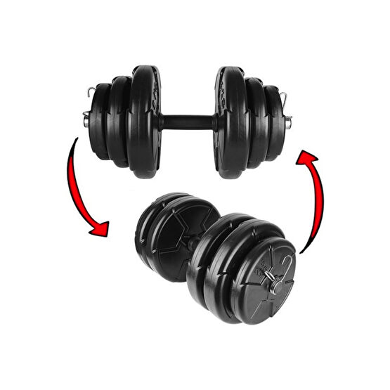 e-life 30 Kg Dambıl Seti Ağırlık Fitness Seti Dambıllar & El / Ayak Ağırlıkları Fiyatı