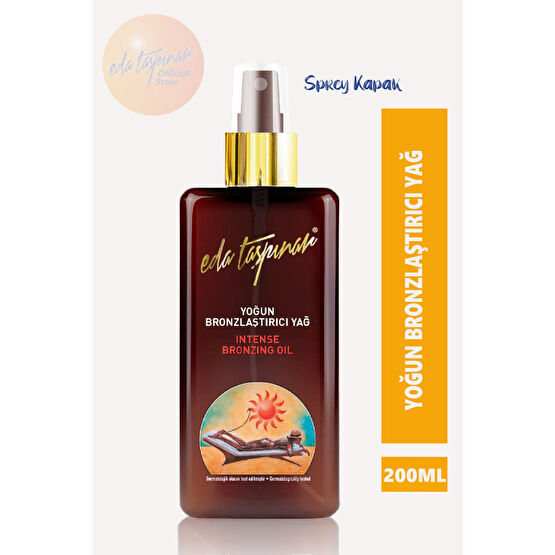 Eda Taşpınar Yoğun Bronzlaştırıcı Yağ 200ml Sprey Kapak Bronzlaştırıcılar Fiyatı