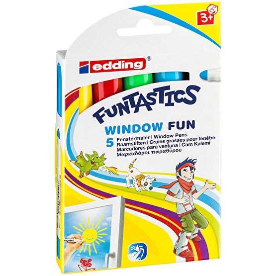 Edding Funtastics Cam Kalemi 5li CD-DVD-Asetat Kalemi Fiyatı