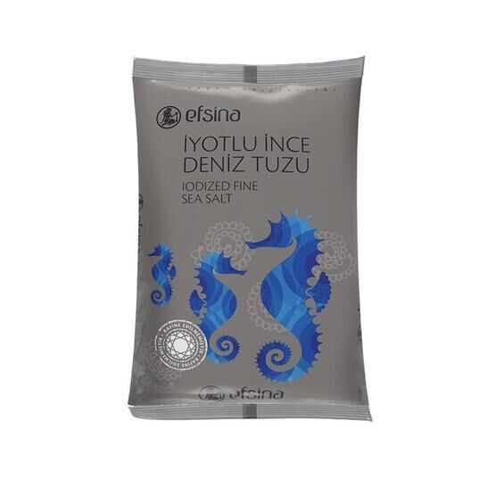 Efsina İyotlu İnce 750 gr Deniz Tuzu