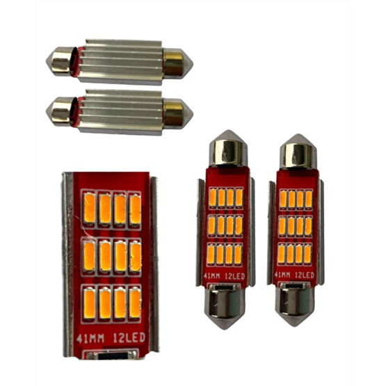 Ek Tuning Sofit 12 Led 41Mm Turuncu - 41 Far Ampülü Fiyatı