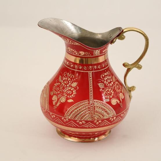 El İşlemesi Bakır Sürahi