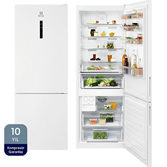 Electrolux Lnt7me46w2 No Frost Buzdolabı Buzdolapları Fiyatı