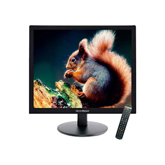 ElectroMaster Em-117 17" 43 Ekran 12V HD LCD Monitör TV Monitör Fiyatı