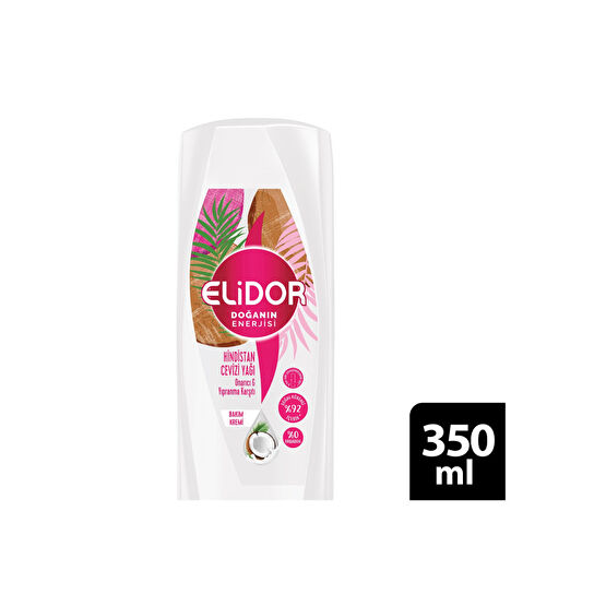 Elidor Doğanın Enerjisi Saç Bakım Kremi Hindistan Cevizi Yağı 350 ml
