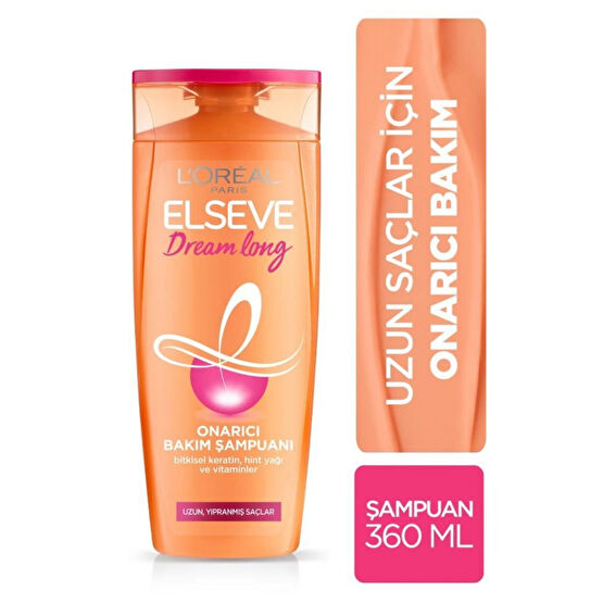 ELSEVE Dream Long Onarıcı Bakım Şampuanı 360 ml Şampuan ve Saç Kremi Fiyatı