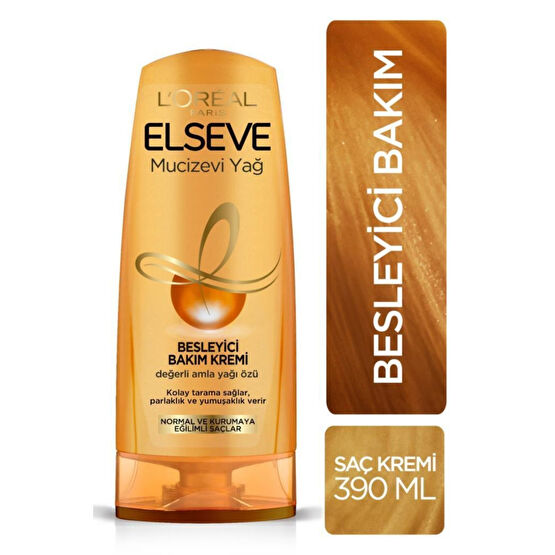 ELSEVE Mucizevi Yağ Besleyici Bakım Kremi 390 Ml Şampuan ve Saç Kremi Fiyatı