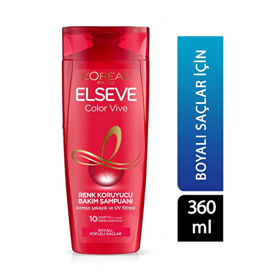 Elseve Şampuan 360 ml Renk Koruyucu Bakım Color Vive