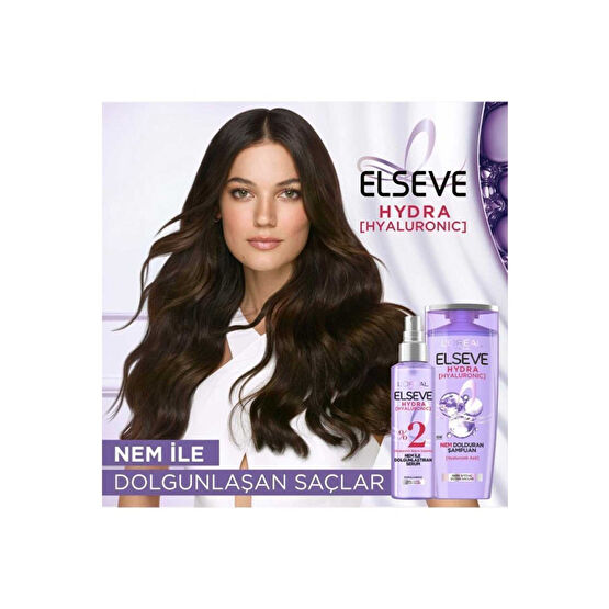 Elseve Şampuan 390 ml Hydra Hyaluronic Nem Dolduran