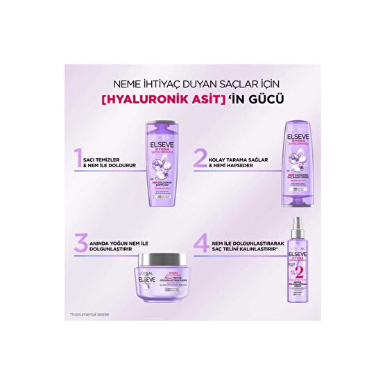 Elseve Şampuan 390 ml Hydra Hyaluronic Nem Dolduran