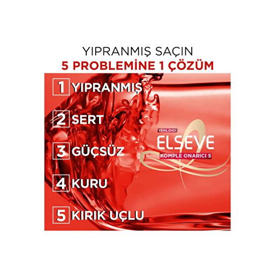 Elseve Şampuan 450 ml Komple Onarıcı &amp; Yapılandırıcı