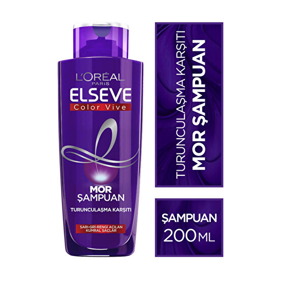 ELSEVE Turunculaşma Karşıtı Mor Şampuan 200 ml Şampuan ve Saç Kremi Fiyatı