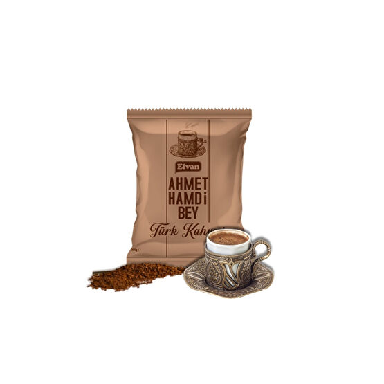 Elvan Ahmet Hamdi Bey Türk Kahvesi 100 Gr. (1 Paket) Geleneksel İçecekler Fiyatı